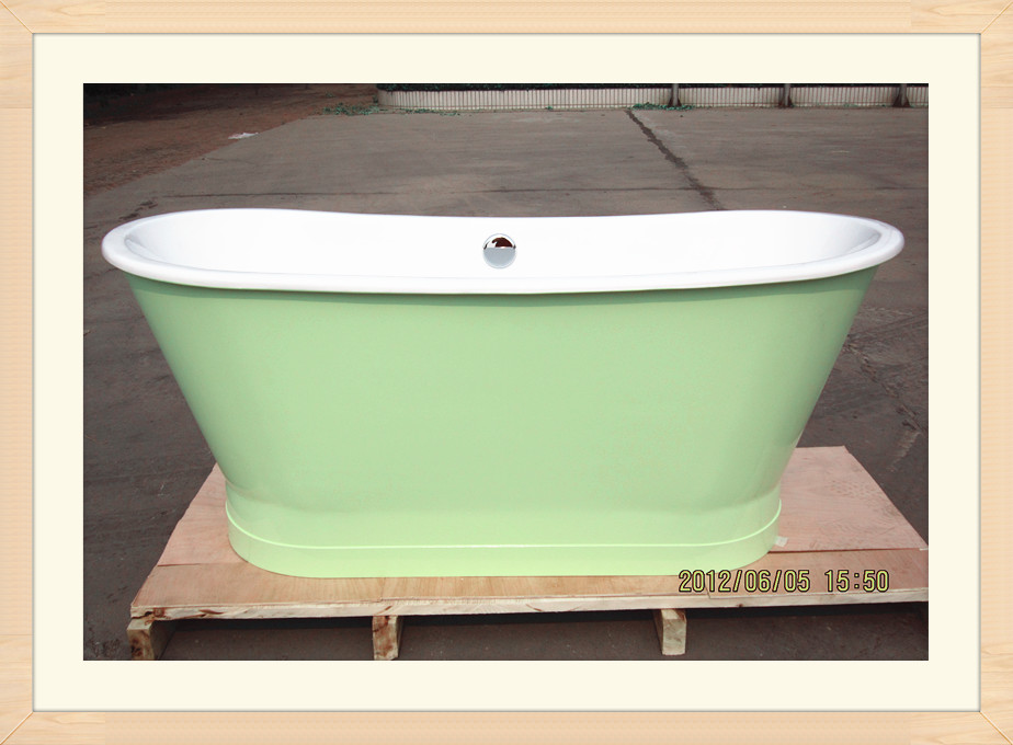 Cast Iron Tub with Plain Skirt