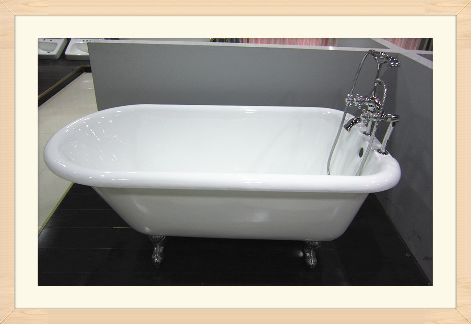 Cast Iron Roll Top Clawfoot Tub